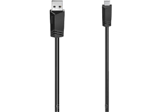 Cable USB | Hama 00200606, Mini-USB, USB 480 Mbit/s, m, Negro