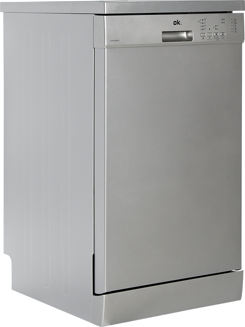 OK. ODW4516EFS Vrijstaande vaatwasser