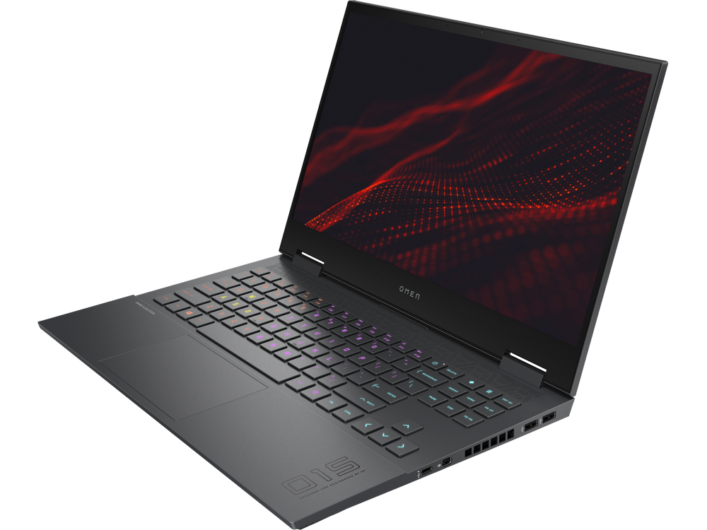 Portátil gaming - HP OMEN Laptop 15-en1002ns, 15.6" FHD, AMD Ryzen™ 7 5800H, 16GB RAM, 1TB SSD, RTX3070, Sin sistema operativo