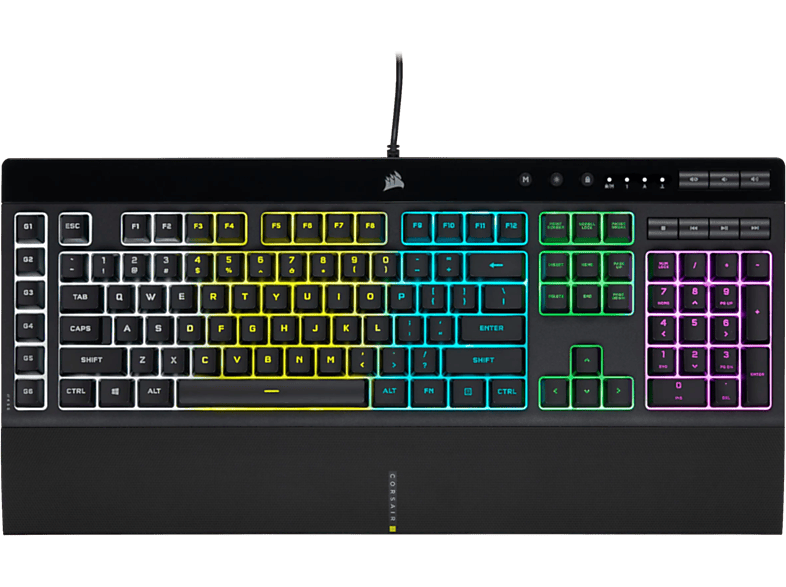 Corsair Gaming Toetsenbord K55 Rgb Pro Azerty Be (ch-9226765-be)