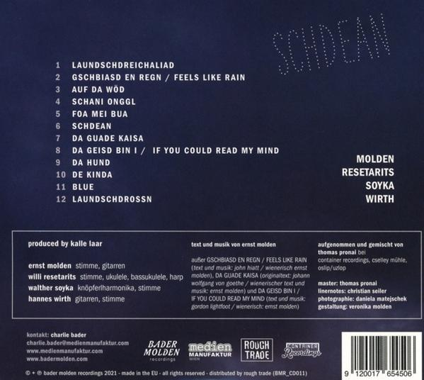 Molden/Resetarits/Soyka/Wirth - schdean  - (CD)