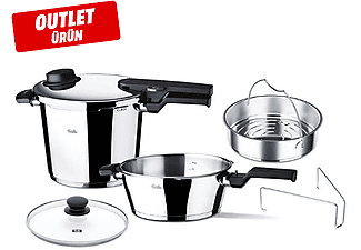 FISSLER Vitavit Comfort Düdüklü Tencere. 6.0L+3.5L Set Outlet 1182100