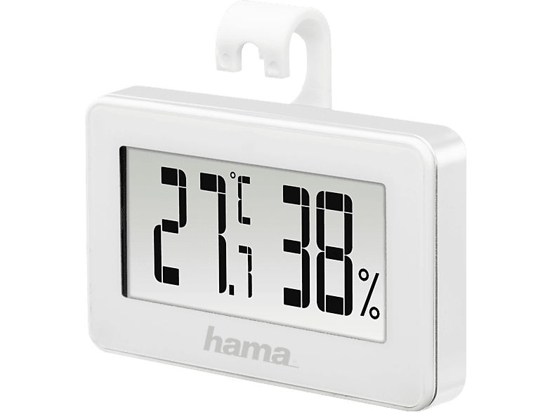 HAMA 186363 Thermo/Hygrometer "Mini", Weiß online kaufen MediaMarkt