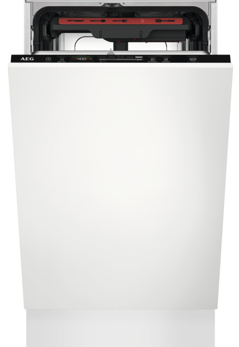 AEG FSE72537P Beépíthető keskeny mosogatógép, Quickselect, MaxiFlex fiók, 10 teríték, AirDry