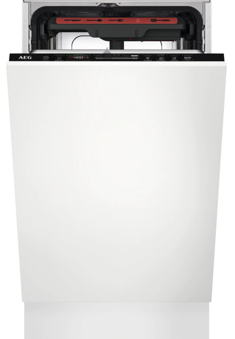AEG FSE73527P Beépíthető keskeny mosogatógép, Quickselect, MaxiFlex fiók, 10 teríték, AirDry