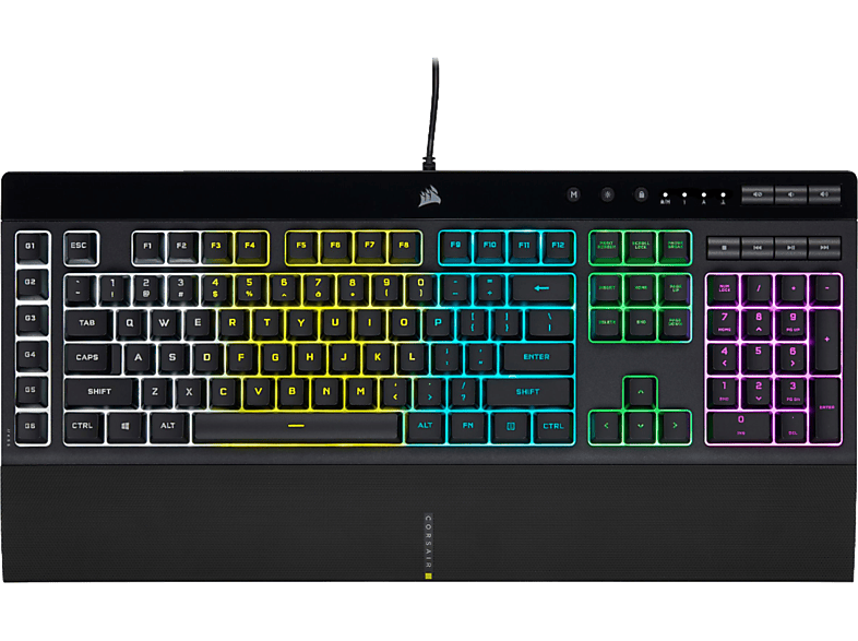 Interessant Dagelijks zonsondergang CORSAIR K55 RGB Pro Keyboard | US Qwerty kopen? | MediaMarkt