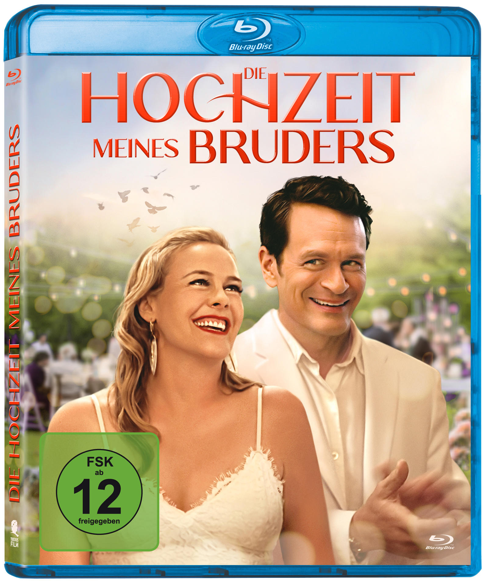 Blu-ray-Cover mit zwei lächelnden Personen.