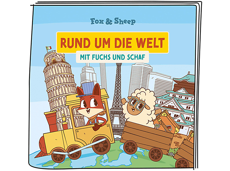 Thumbnail - TONIES Tonies Figur Fuchs & Schaf: Rund um die Welt mit und Schaf Hörfigur
