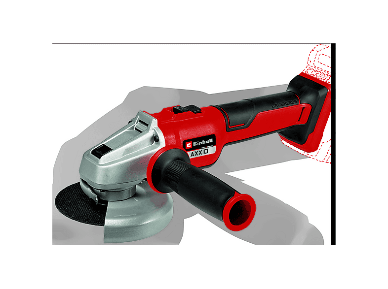 Einhell Akku-Winkelschleifer Power X Change AXXIO 18/115 Q — Foto 4 von 5