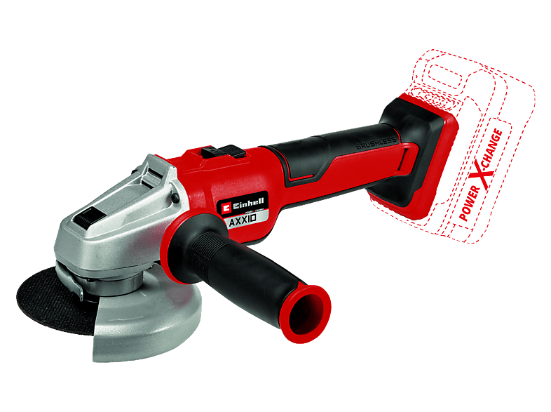 Einhell Akku-Winkelschleifer Power X Change AXXIO 18/115 Q