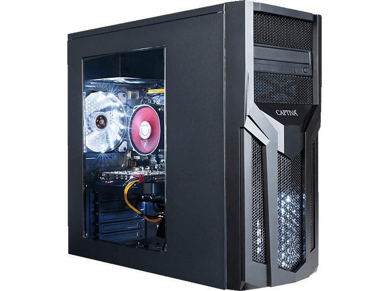 Intel® GB TB i7-10700F G12IG Captiva Gaming CAPTIVA mit Prozessor, 1 480 GB SSD, PC 16 HDD RAM, 20V2,