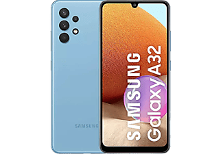 Móvil - Samsung Galaxy A32, Azul, 128 GB, 4 GB, 6.4", Full HD+, Mediatek Helio G80, 5000 mAh, Android 11