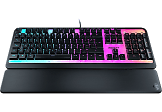 ROCCAT Magma (CH) - Tastiera gaming, Cablata, QWERTZ, Full size, Rubber dome, Nero