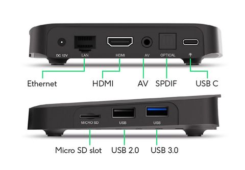 Reproductor multimedia  Youin You-Box EN1040K, AndroidTV 10, 4K UHD, 8GB,  Chromecast, Dual Band, HDMI, Negro