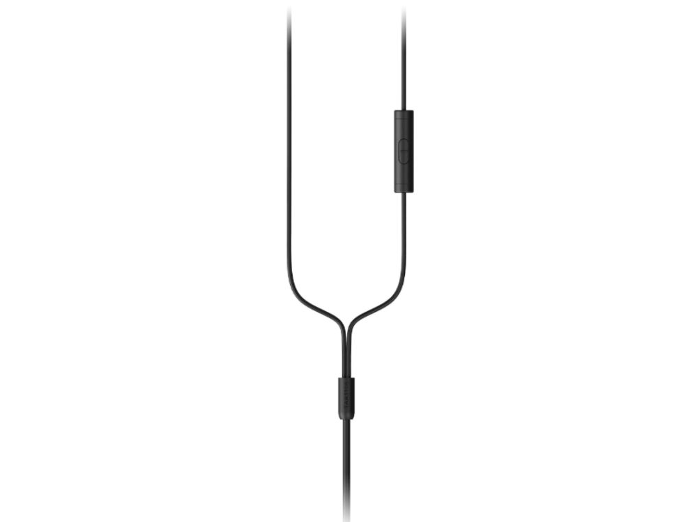 Auriculares deportivos - Philips TAA1105BK/00, De botón, Con cable, Micrófono, IPX2, Negro