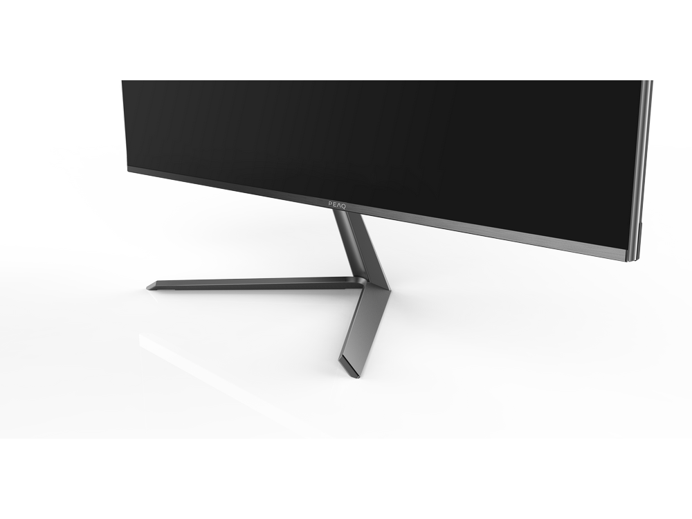Monitor - Peaq PMO S321-IQC, 31.5" WQHD, IPS, 75 Hz, 5 ms, AMD FreeSync, Flicker-Free, Low Blue Light, Plata