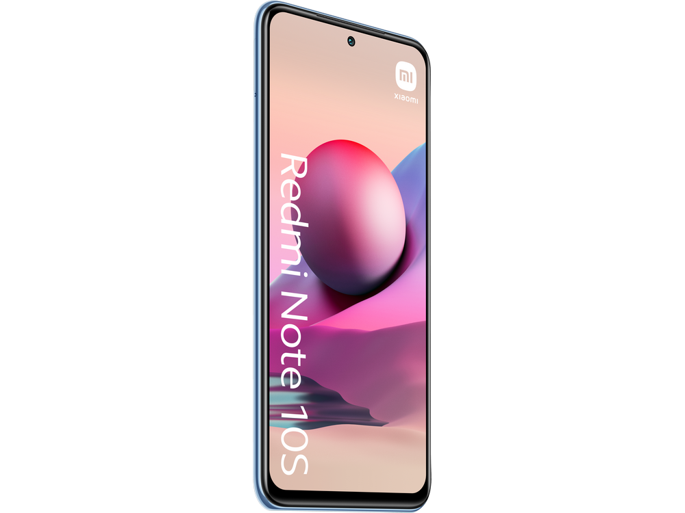 Móvil - Xiaomi Redmi Note 10S, Azul, 64 GB, 6 GB RAM, 6.43" FHD+, MediaTek Helio G95, 5000 mAh, Android 11