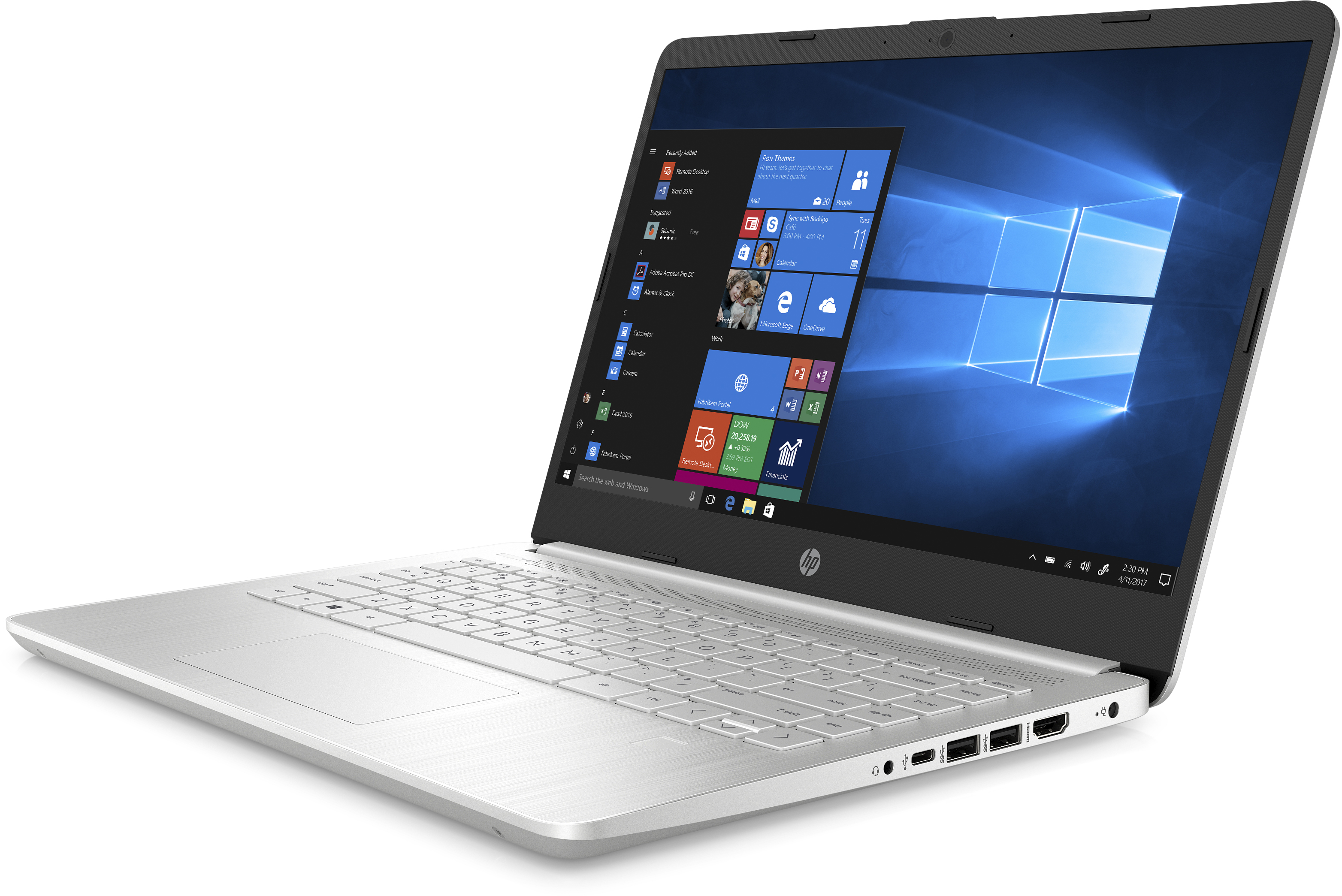 HP Notebook 14s-fq1900ng, R7-5700U, 16GB RAM, 512GB SSD, 14 Zoll FHD, Natursilber Notebook, 14 Zoll, Full-HD, AMD Ryzen™ 7 5700U, 16 GB, 512 GB SSD