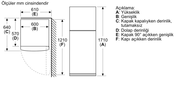 PROFILO BD2030WFNN 253L NoFrost Alttan Donduruculu Buzdolabı Beyaz