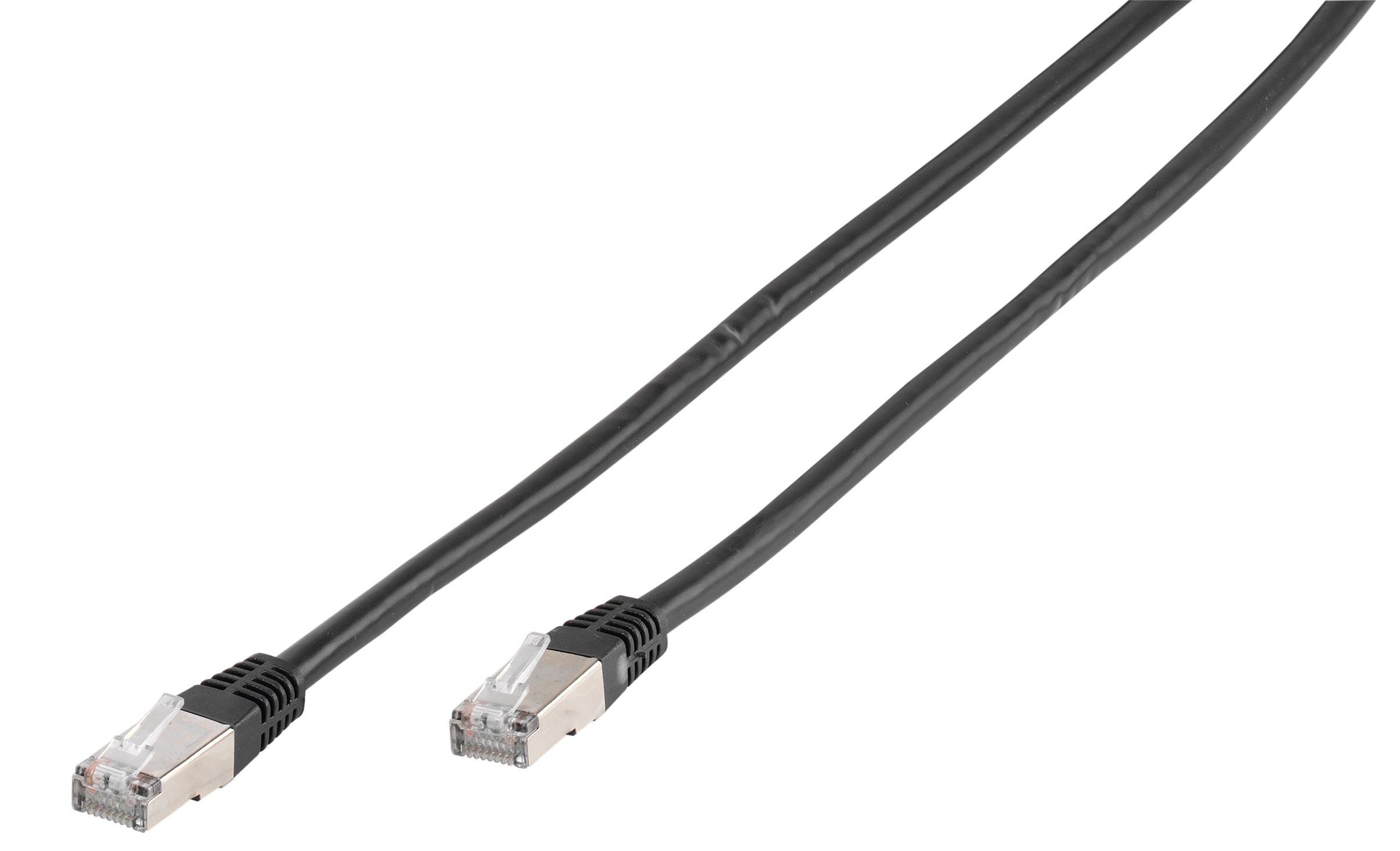 VIVANCO 45317 Netzwerkkabel CAT 6, 5m, geschirmt