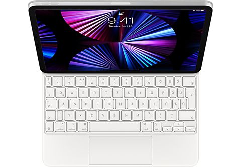 APPLE Toetsenbordcover Magic Keyboard iPad Pro 11" 3th Gen / iPad Air 4th Gen QWERTZ HU Wit (MJQJ3MG/A)