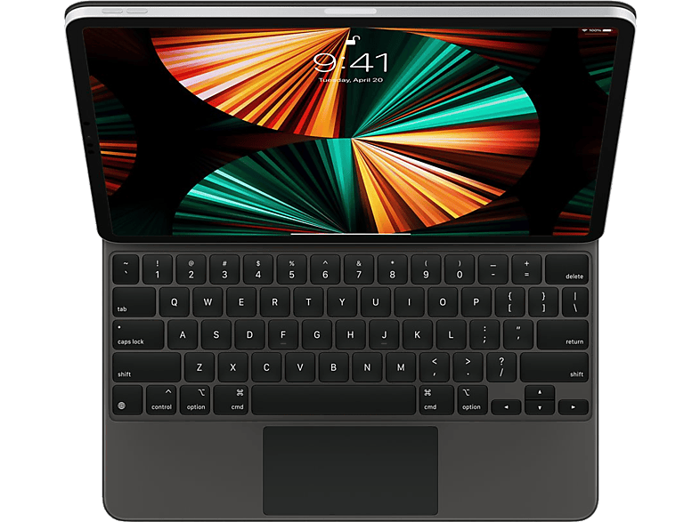 Apple Cover Met Keyboard Magic Ipad Pro 12.9 5th Gen Qwertz Hu Zwart (mjqk3mg/a)