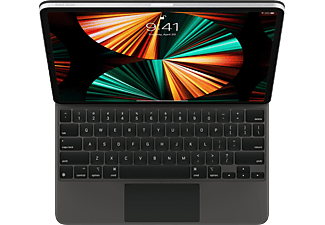APPLE Cover met keyboard Magic iPad Pro 12.9 5th Gen QWERTY Zwart (MJQK3Z/A)