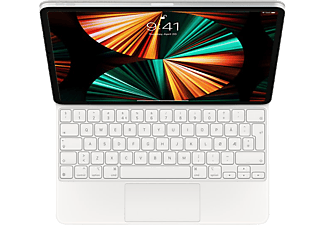 APPLE Cover met keyboard Magic iPad Pro 12.9 5th Gen QWERTY US Wit (MJQL3LB/A)