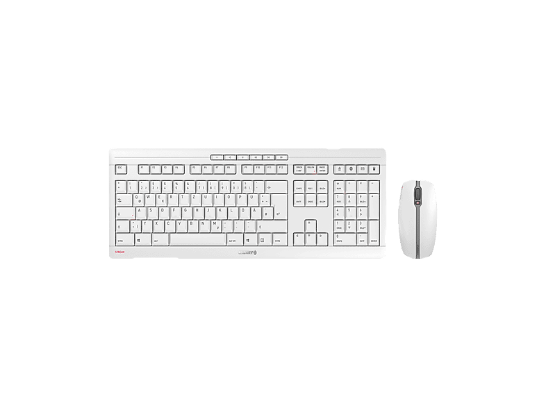 InLine Design Desktop Set – Kabellose Tastatur & Maus, 2,4 GHz, DE-Layout, Schwarz