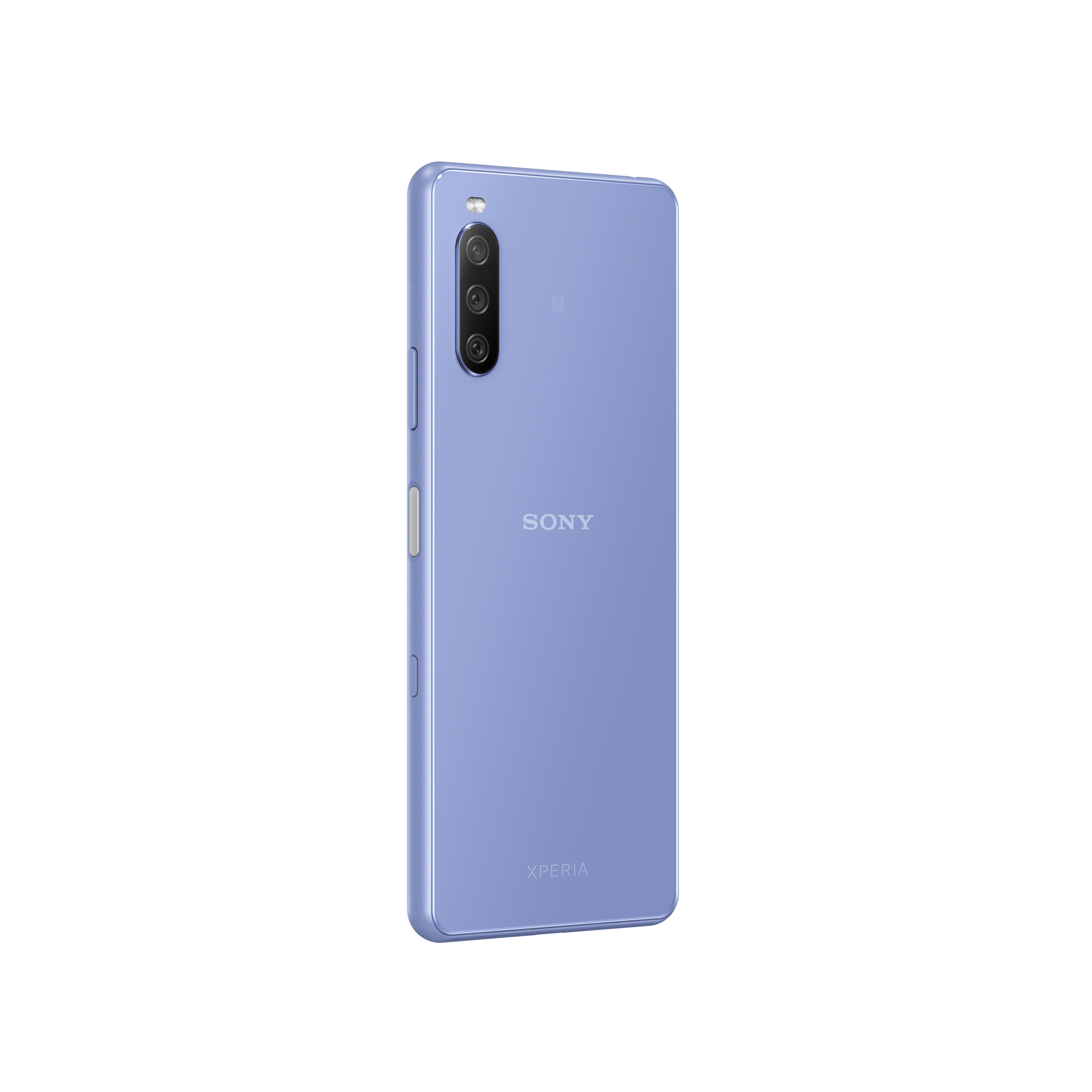 Dual III SONY 128 GB 21:9 Blau 5G Xperia Display SIM 10