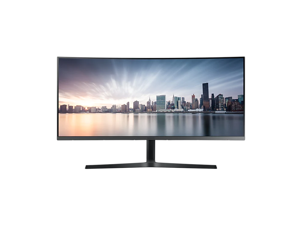 Monitor - Samsung LC34H890WGRXEN, 34", Curvo, 57 W, FreeSync, 21:9, 2K UltraWide QHD, 4 ms, 100 Hz, Plata