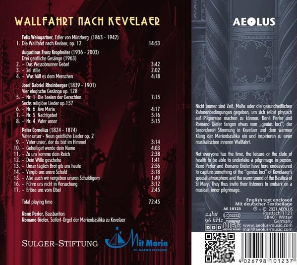 René/giefer, romano Perler - Wallfahrt nach Kevelaer  - (CD)