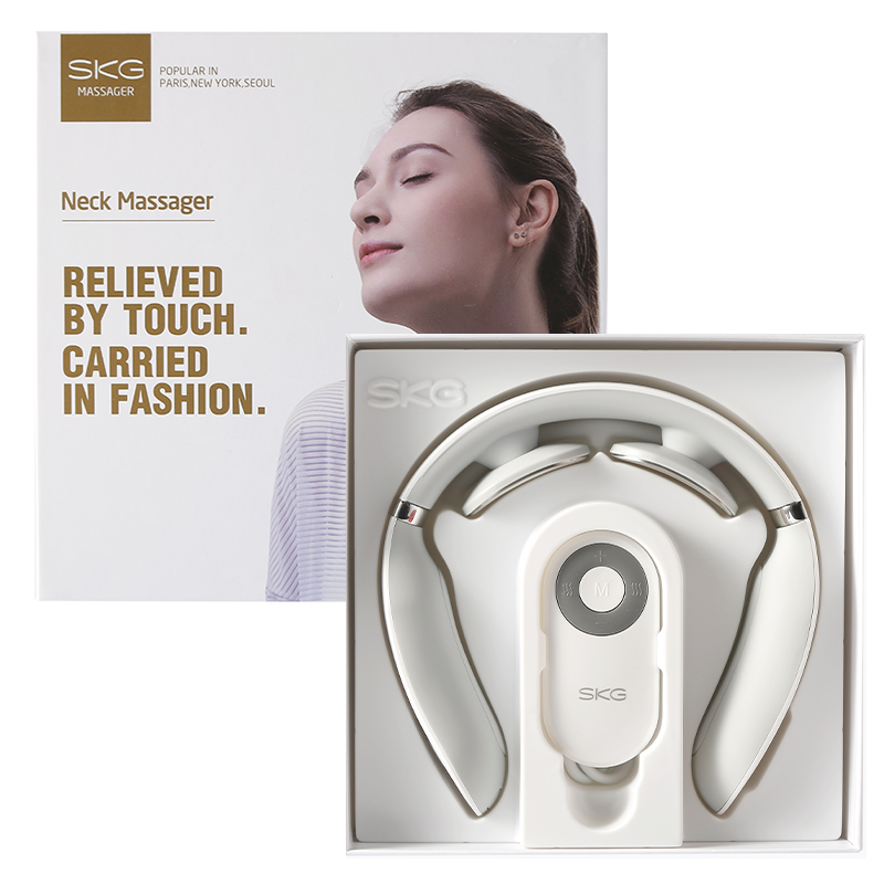SKG 4098E Nackenmassagegerät Weiß Massagegerät, Weiß