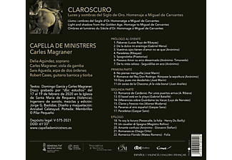 Capella De Ministrers & Magraner - Claroscuro  - (CD)