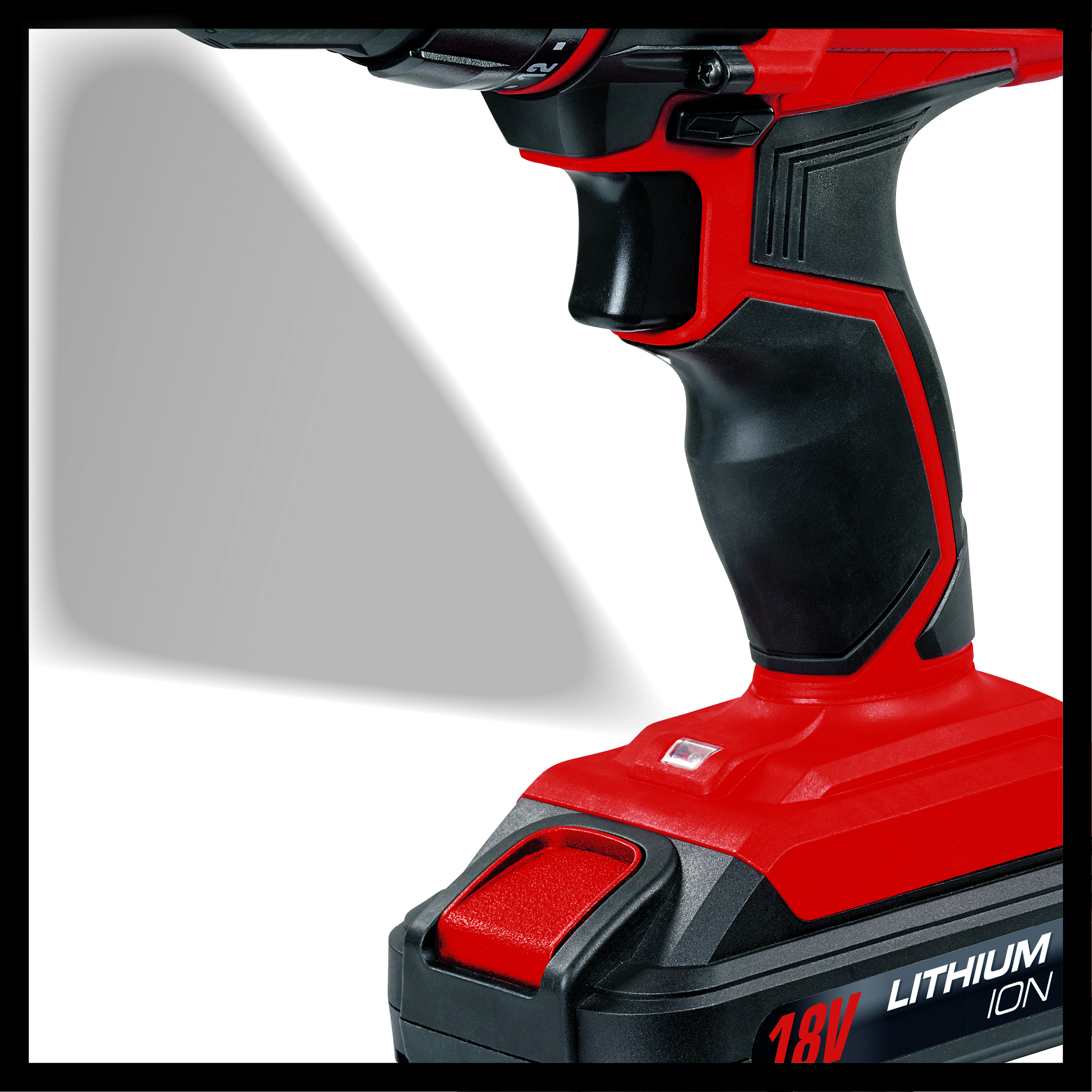 EINHELL TC-CD 18-2 Li (1x1.5Ah) Bohrschrauber, Rot/Schwarz