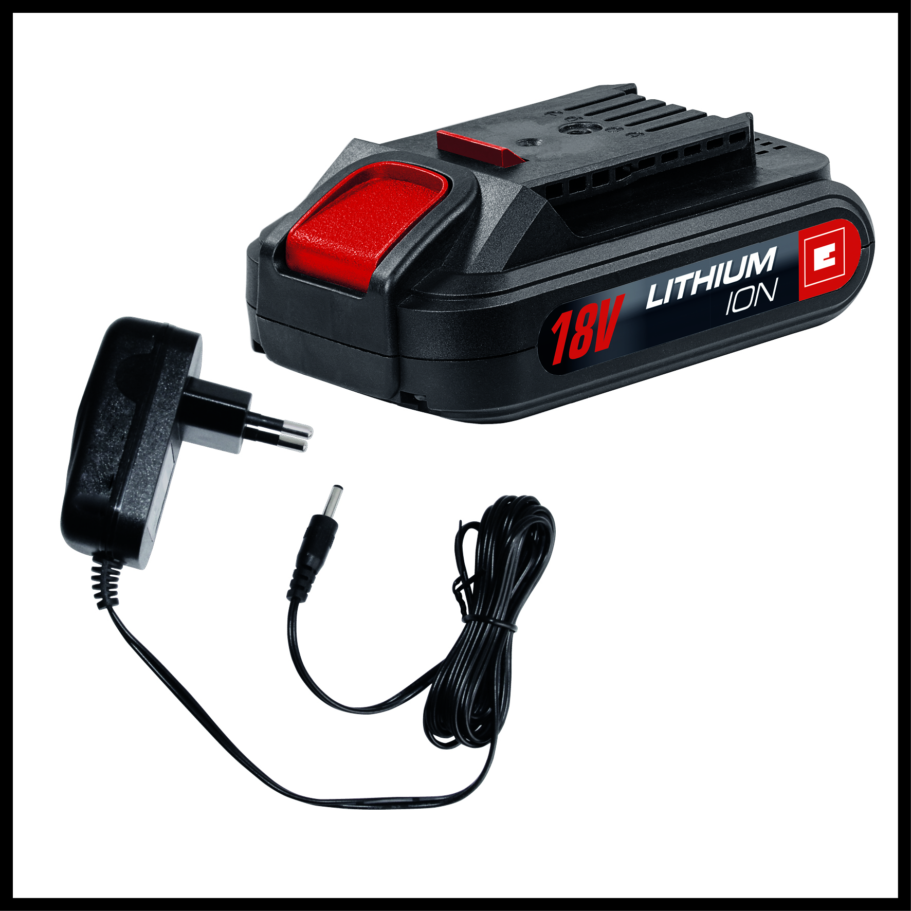 EINHELL TC-CD 18-2 Li (1x1.5Ah) Bohrschrauber, Rot/Schwarz