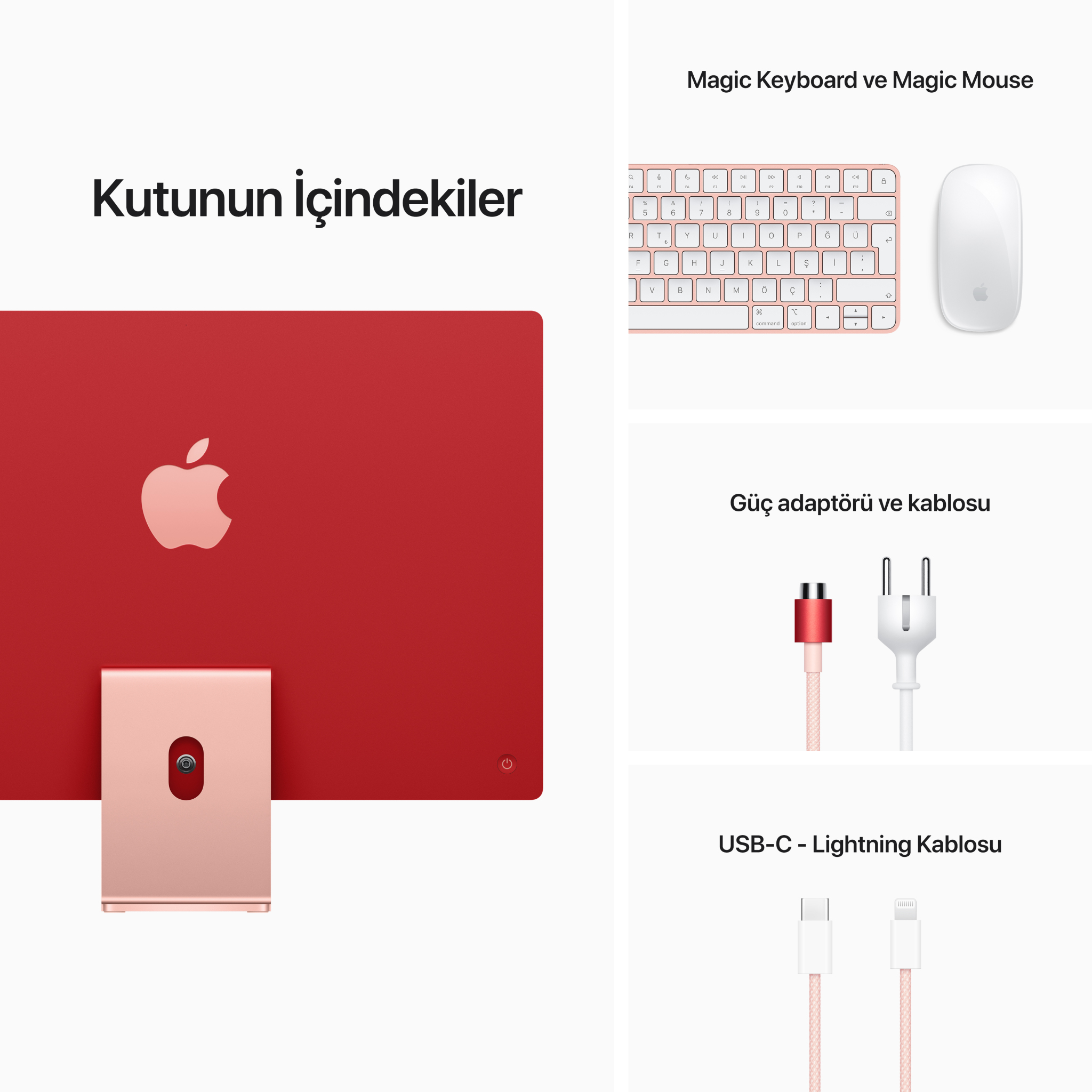 APPLE 24'' iMac with Retina 4.5K display: Apple M1 chip with 8