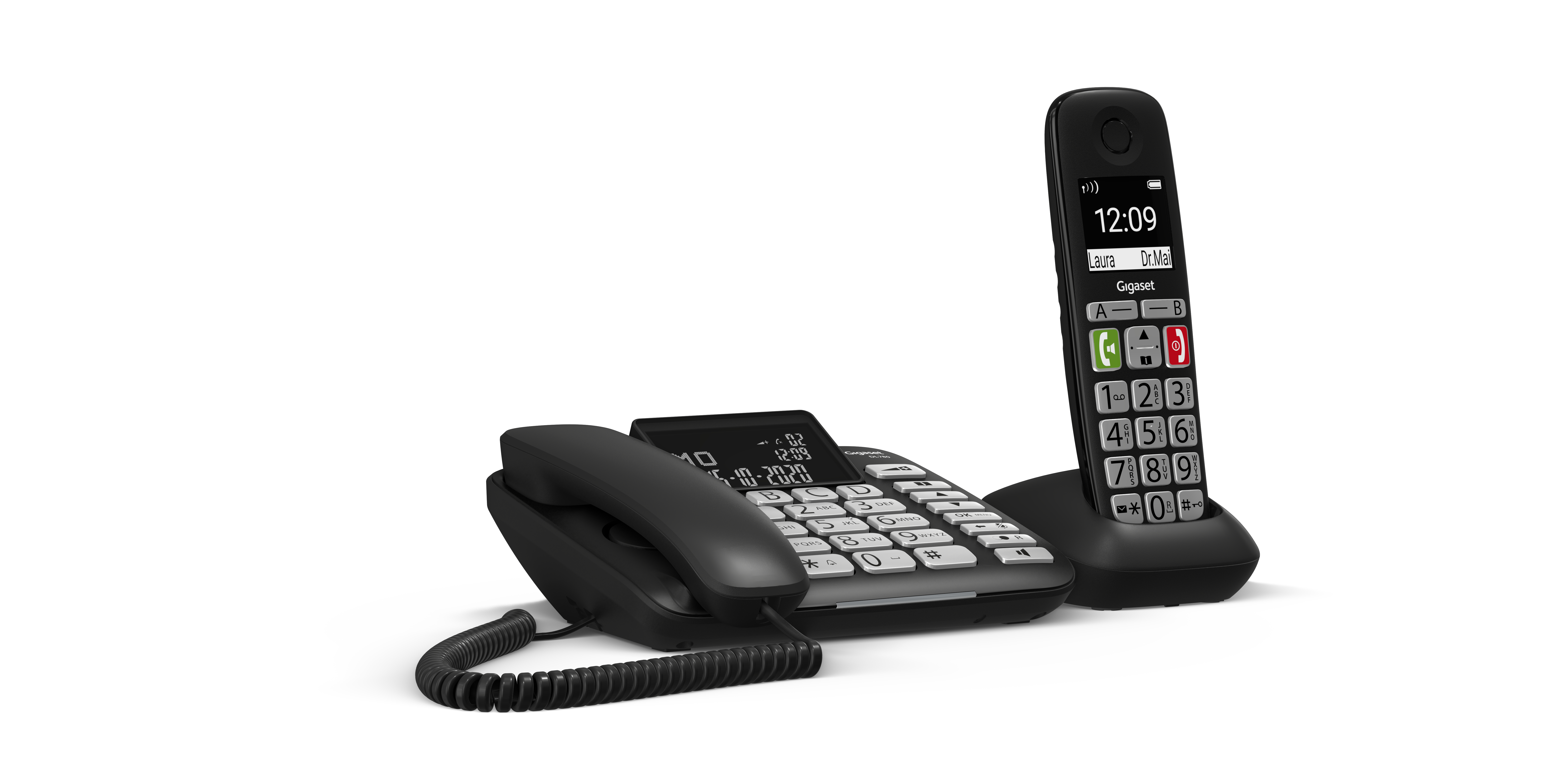 GIGASET DL780 Plus Schnurgebundenes Telefon mit Mobilteil