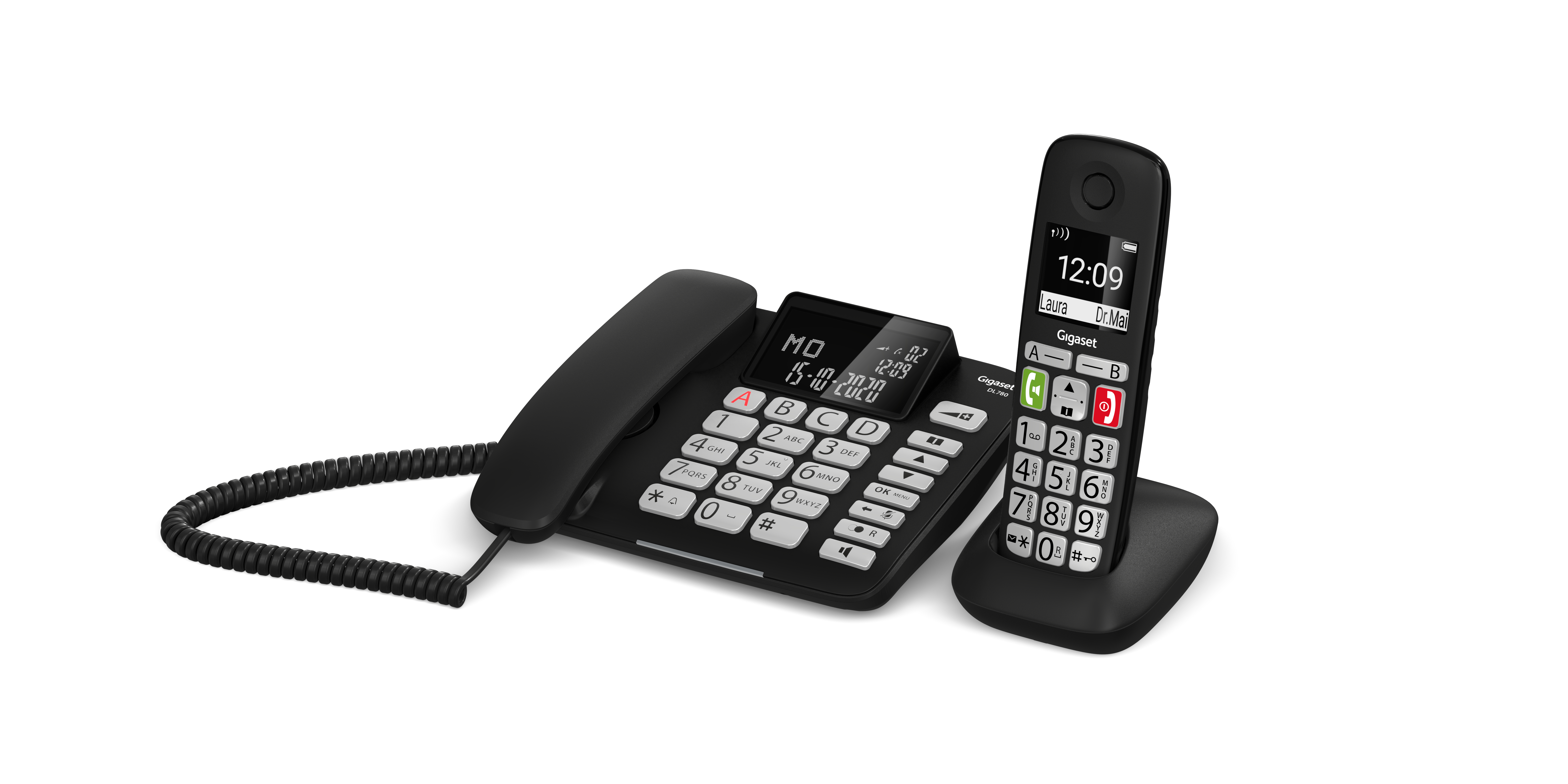 GIGASET DL780 Plus Schnurgebundenes Telefon mit Mobilteil