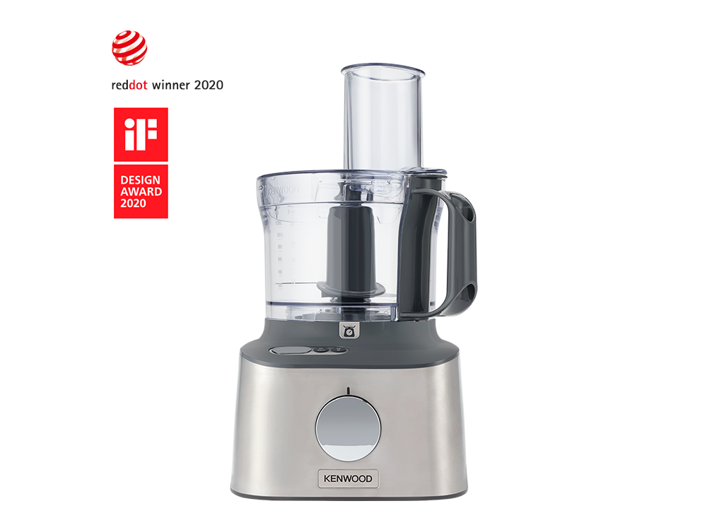 Procesador De Alimentos kenwood multipro fdm313ss compact robot cocina fdm313s con peso inox 800 w 1.2 l 2 velocidades plata bol 12l batidora vaso gancho para amasar varillas