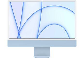 APPLE 24'' iMac with Retina 4.5K display: Apple M1 chip with 8‑core CPU and 8‑core GPU 256GB AIO Bilgisayar Mavi