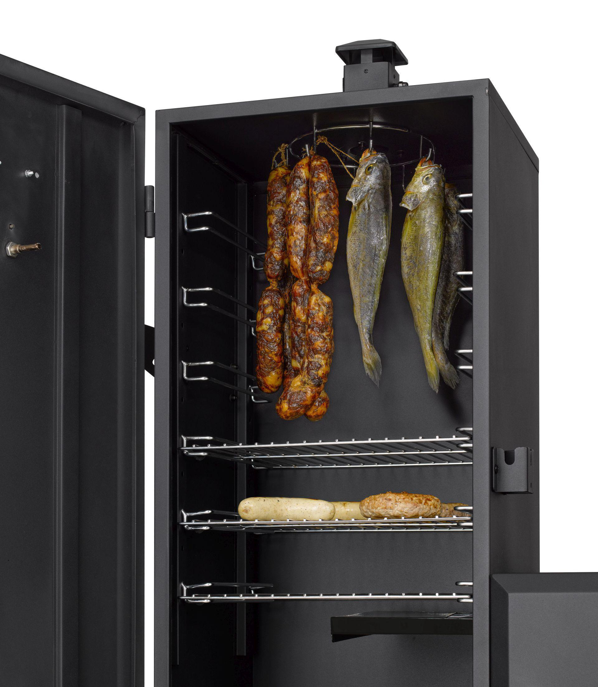 EL FUEGO AY 3175 Smoker Portland Gasgrill, Schwarz (4400 Watt)