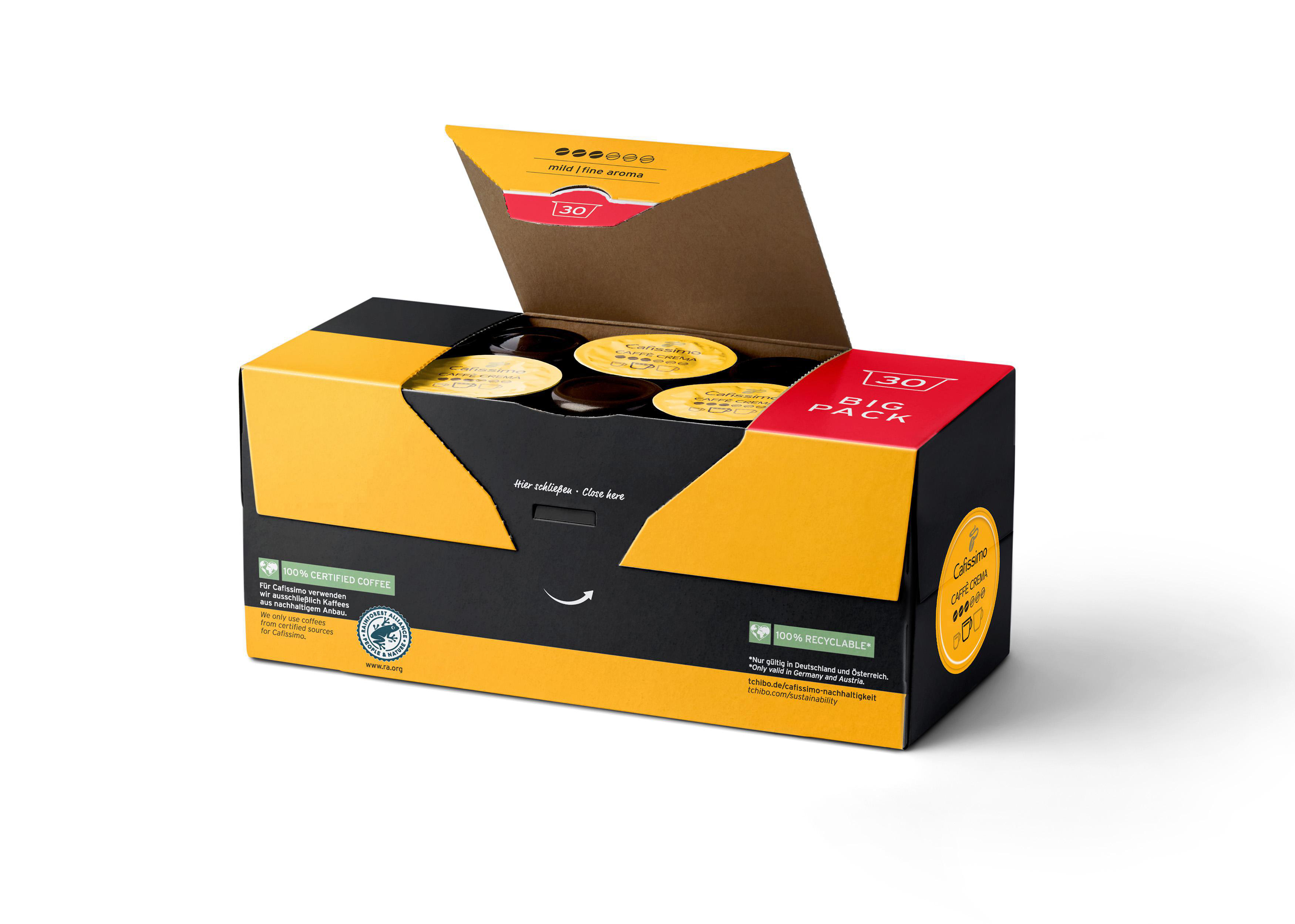 TCHIBO Caffè Crema mild Kaffeekapseln