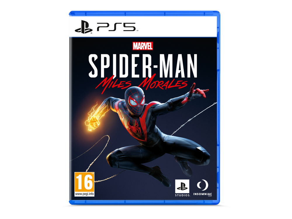 Consola - Sony PS5, 825GB, 4K, HDR, Blanco + PS5 Marvel's Spider-Man: Miles Morales + PS5 Destruction Allstars