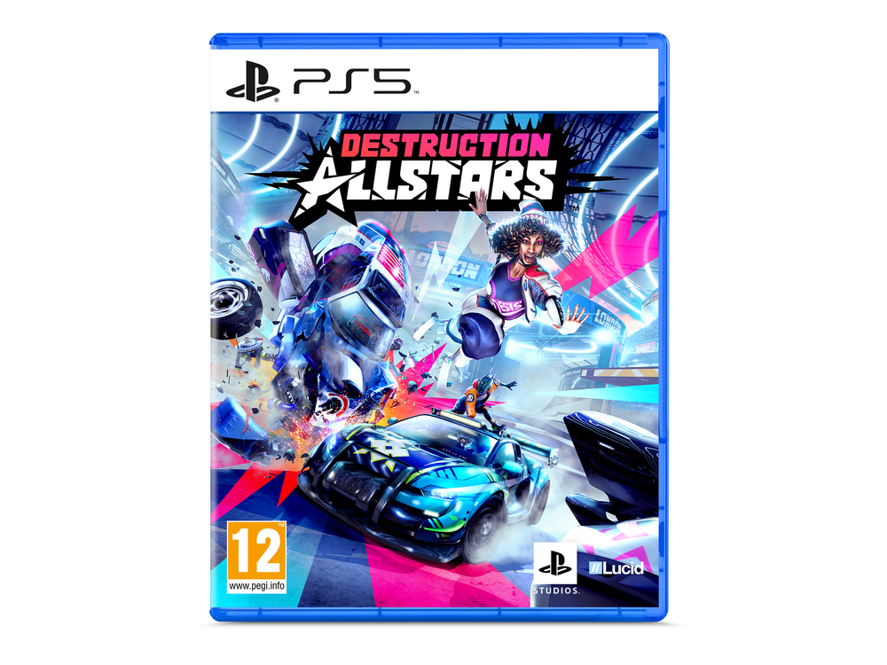 Consola - Sony PS5, 825GB, 4K, HDR, Blanco + PS5 Marvel's Spider-Man: Miles Morales + PS5 Destruction Allstars