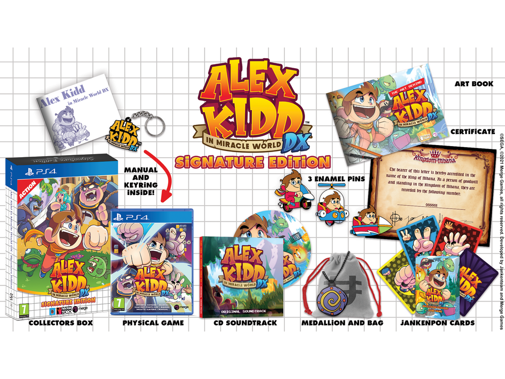 PS4 Alex Kidd in Miracle World DX (Signature Edition)