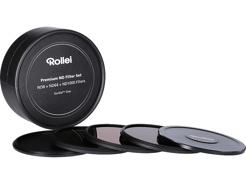 ROLLEI Premium ND Filter 77 mm Set
