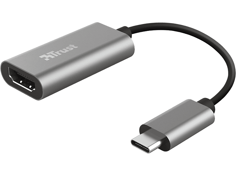 TRUST Dalyx USB-C - HDMI anya átalakító adapter, 20cm (23774)