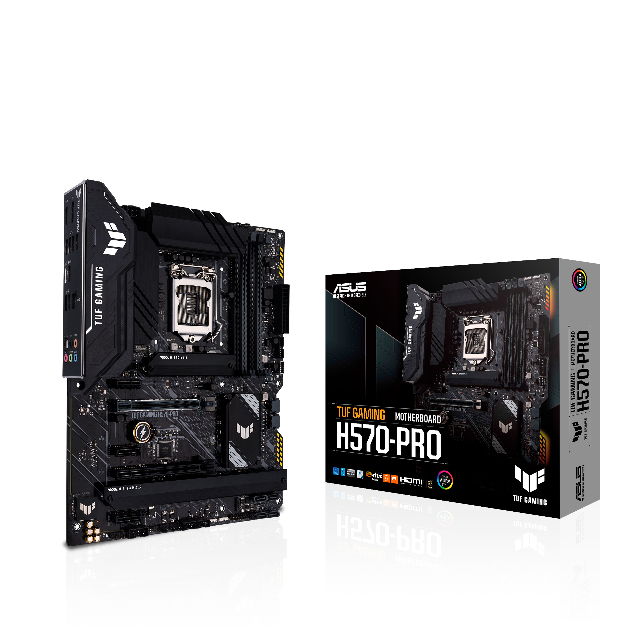 ASUS TUF GAMING H570-PRO (90MB16K0-M0EAY0) Gaming-Mainboard Schwarz