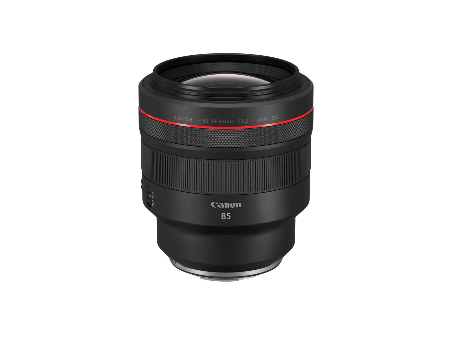 CANON RF - 85 mm f/1.2 L-Reihe (Objektiv für Canon R-Mount, Schwarz)